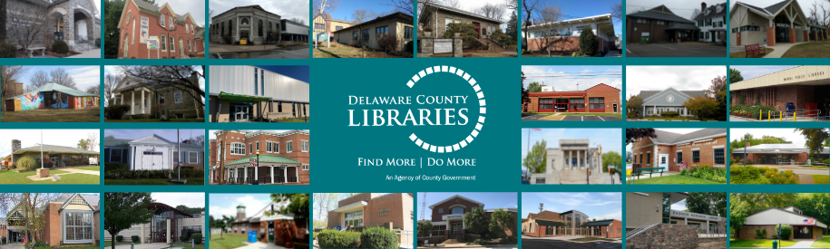 Libraries for staff site Collage of Delaware County Library branch locations